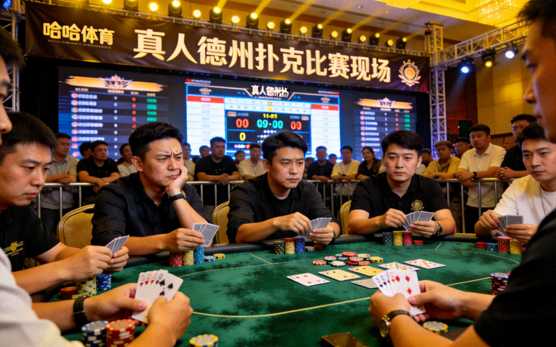 哈哈体育真人德州扑克比赛现场
